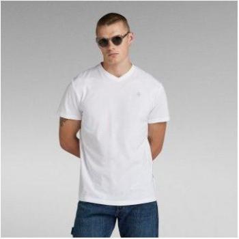 Camiseta Base-S blanco G-Star Raw de algodón ecológico para hombre