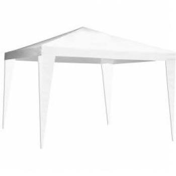 Gazebo Oasis 3x2 m Estructura de Acero y Telo de Polietileno Blanco