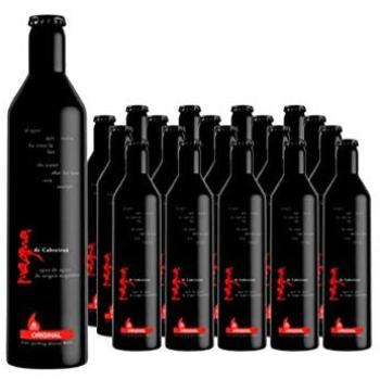 Agua de origen magmatico magma de cabreiroa botella aluminio 50cl
