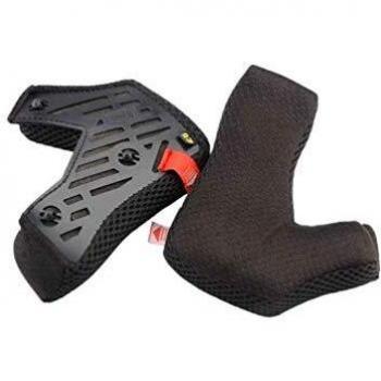 100% L81001-001-30 - Kit de Repuesto de Almohadillas para Casco, Color Negro, Talla única
