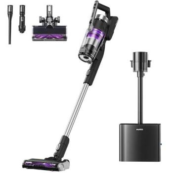 Aspiradora de Escoba EUREKA Stylus Elite NEC490 - Vaciado Automático - Ligera - Baterías Recargables