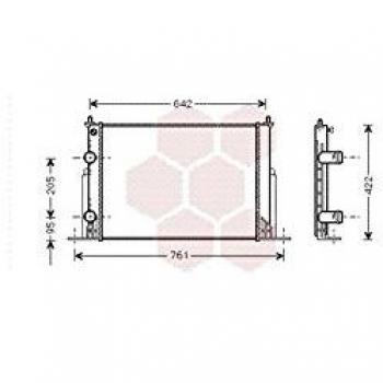 Van Wezel 17002244 Ventilador, refrigeración del Motor