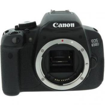 Canon EOS 650D DSLR Camera Body - Used, 18MP APS-C CMOS Sensor, DIGIC 5 Image Processor, ISO Range 100-12800 (expandable to 25600), Full HD Video Recording, Vari-Angle