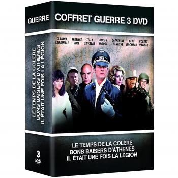Coffret Guerre 3 films : Le Temps de la colère + Bons baisers d'Athènes + Il était une fois la Légion [Francia] [DVD]