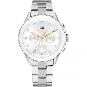 Tommy Hilfiger - Reloj de hombre multifunción Mellie 1782707 con correa de acero inoxidable