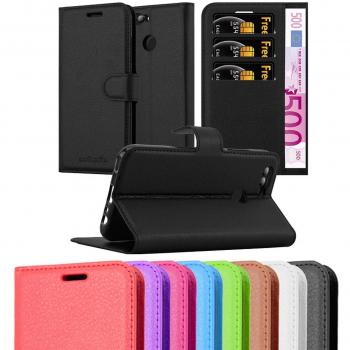 Funda Libro para Huawei NOVA 2 en ROJO CARMÍN