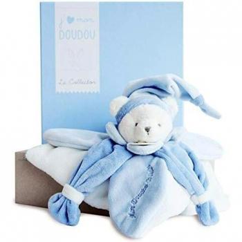 Caja regalo con Doudou Osito azul