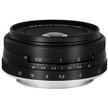 Meike 28 mm f/2.8 lens for Canon EF-M mount