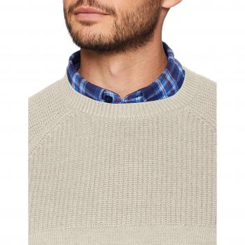 Esprit 118ee2i013, suéter para Hombre, Blanco