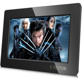 Pantalla 7 Pulgadas para Todo Dispositivo HDMI, ETEPON Monitor HDMI 1026 * 600 con Carcasa Ultradelgada para Raspberry Pi 3 2 Modelo B B+ A A+