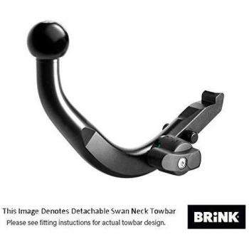 Enganche de remolque desmontable sin herramientas BRINK 547700