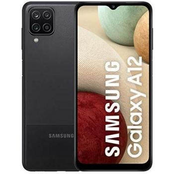 Samsung Galaxy A12 | Smartphone Libre 4G Ram y 64GB Capacidad Interna ampliables | Cámara Principal 48MP | 5.000 mAh de batería y Carga rápida | Color Negro [Versión española]