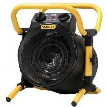 Stanley ST-52-231-E calefactor eléctrico Interior Negro, Amarillo 2000 W Ventilador eléctrico