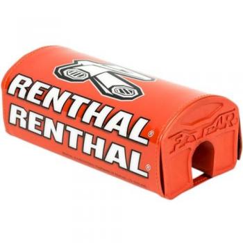 Protector de Manillar Renthal Fatbar 1081501002 Plateado con Almohadillas, Espuma de Manillar Gordo y Mousse de Guidon 28Mm Fatbar® Naranja