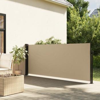 Toldo lateral retráctil 120x600 cm Color Negro, Crema, Azul y Beige