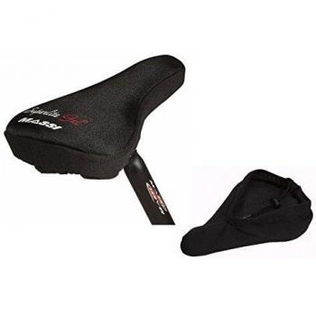 Massi Cubresillin Superlight Cubierta de Asiento de Bicicleta Gel, Deportes y Aire Libre, Negro, 210x270