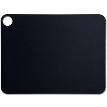 Arcos Tablas, Tabla de Cocina, Tabla para Cortar, Fibra de Celulosa y Resina 42, 7 x 32, 7 cm y 6, 5 mm de espesor, Color Negro
