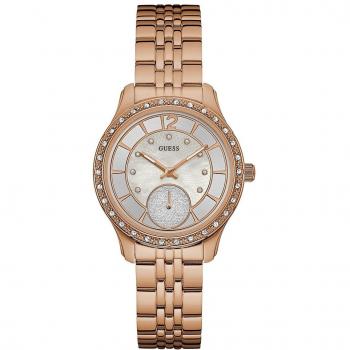 Guess Womans Whitney Rose Gold Plated W0931L3
