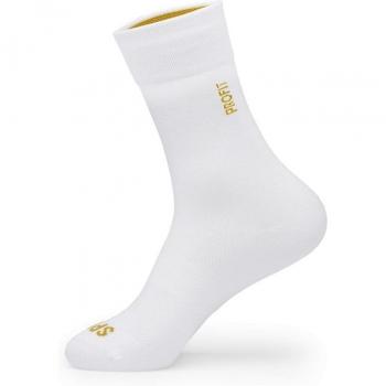Calcetín de ciclismo unisex Spiuk Profit largo blanco