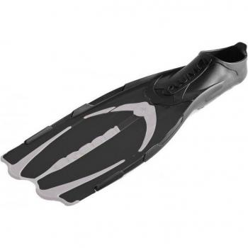 Aletas de Buceo Cressi Pluma Negro para Adultos - Ligera, Diseño Hidrodinámico, Material de Alta Resistencia, Talla Ajustable, Ideal para Snorkel y Buceo
