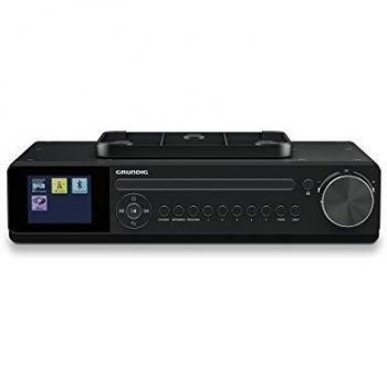 Grundig DKR Dab Incluye recepción Dab+ CD. Negro