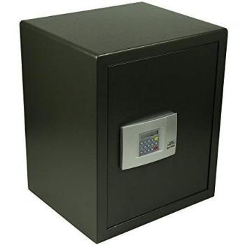 BURG-WÄCHTER Caja fuerte móvil con cerradura de combinación electrónica, Point Safe, 72,8 l, 25,5 kg, P 4 E, Negro