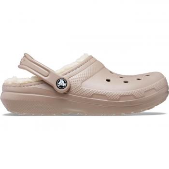 Crocs Classic Lined Clog - Women's Shoes - Brown - Size: M4/W5