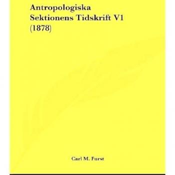 Antropologiska Sektionens Tidskrift V1