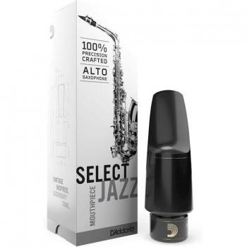 D'Addario Select Jazz Alto Saxophone Mouthpiece MJS-D5M 1.86mm