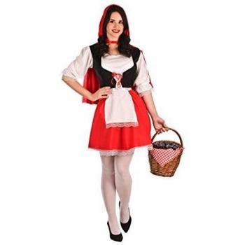 El Rey del Carnaval Disfraz de Caperucita Roja para Mujer