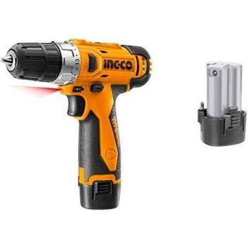 Taladro Atornillador de Batería Profesional GSR 12V-15FC - Bosch, Taladro Ingco 12V con 2 baterías de 1.5 Ah y caja CDLI1232E