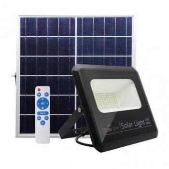 Proyector Solar Malaquita 40w 6500k Negro