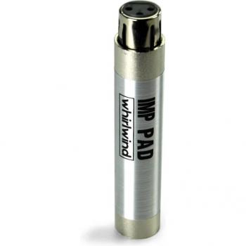 Whirlwind IMPAD10 XLR Inline Barrel Transformer with 10 dB Pad