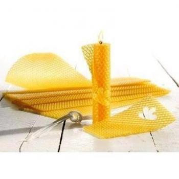 Your Design Hojas de Cera de Abejas: 6 Platos de Cera de Abejas para Hacer Velas, 300 x 133 mm