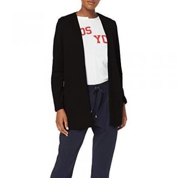 Vila NOS Visavia L/s Coatigan-Noos Chaqueta Punto, Negro