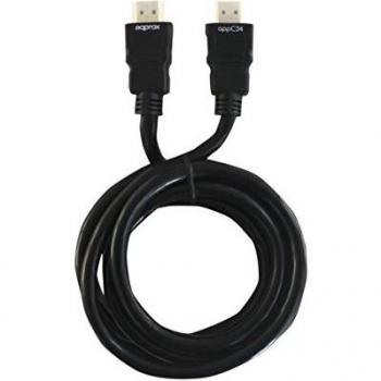 Approx APPC34 - Cable HDMI a HDMI Macho/Macho, Versión 1.4, Longitud 1.8 m, Color Negro