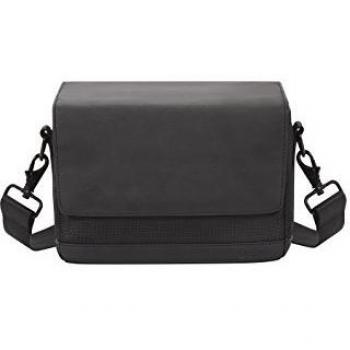 Canon SB 100 - Bolso bandolero con compartimientos para cámara, color negro