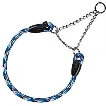 Arppe 4022015595 Collar Educativo Nylon, M, Blanco y Azul