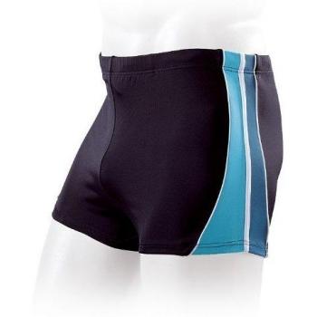 Fashy - Boxer de natación para hombre, tamaño 9 UK, color negro - petrol - turquesa