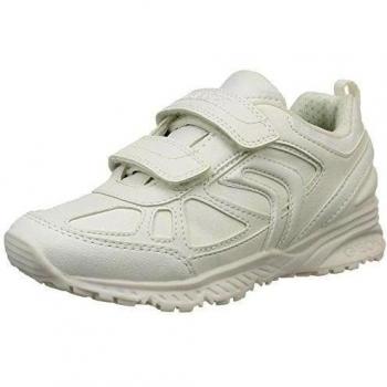 Geox J Bernie - Zapatillas de deporte para niño, color blanco, talla 40