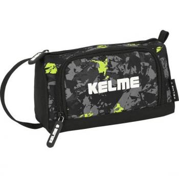 Estuche Portatodo Kelme 'Jungle' con Bolsillo Desplegable Vacío 20x11x8,5 cm Safta