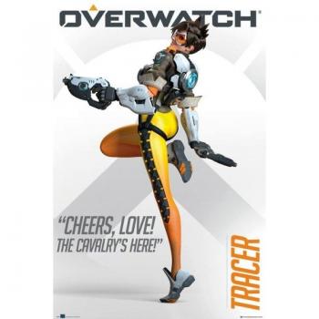 Póster Overwatch Tracer Cheers Love