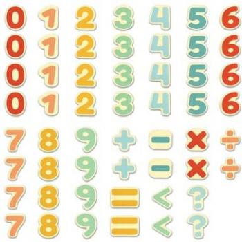Hape Magnetic Numbers Set (54 Pieces)