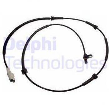 Sensor ABS Delphi SS20132, tipo: Sensor de velocidad de la rueda, características: diseñado para medir la velocidad de rotación de las ruedas, contribuye al funcionamiento del sistema antibloqueo (ABS), fabricado por Delphi, compatible con