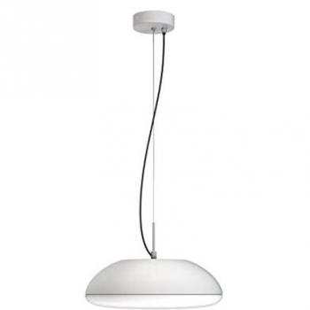 Lámpara colgante blanca Kazz Ø 38 cm, 4 luces E27 (Máx. 20W LED)