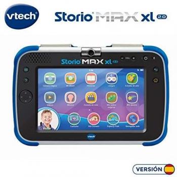 VTech Storio MAX XL 2.0 - Tablet educativo multifunción, color azul