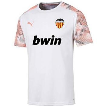 PUMA VCF Training Jersey Maillot, Hombre, White-Fizzy Orange, XXL