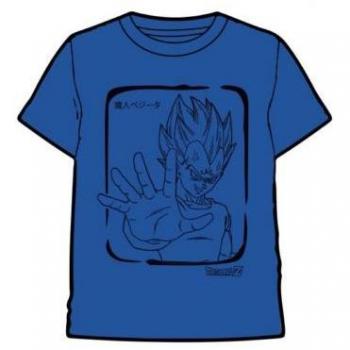 Camiseta Dragon Ball Vegeta Cuadrado M