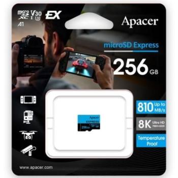Tarjeta de Memoria Apacer 256GB microSD UHS-I Clase 10 810MB/s