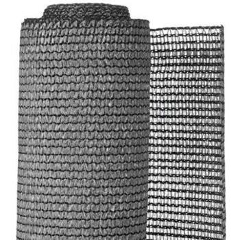 Nature Malla de Ocultación de Jardín PE Gris 1x3 m